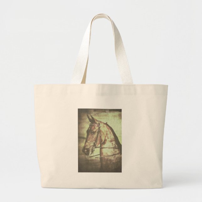 Saddleborn Horse Jumbo Tygkasse (Framsidan)