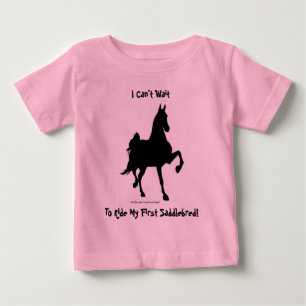 Saddleborn Horse Silhouette T-shirt