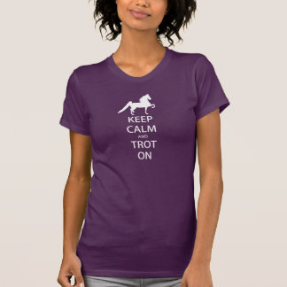 Saddlebred - behållalugn och trav på t-shirt