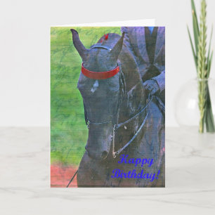 Saddlebred Födelsedag Kort
