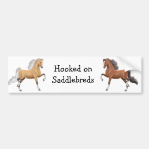 Saddlebred-hästar dekal