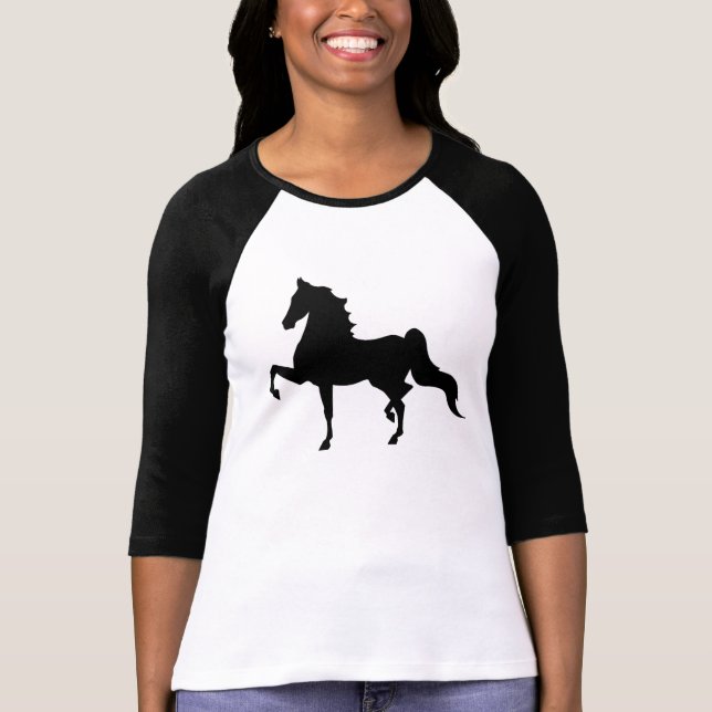 Saddlebred utslagsplats tee (Framsida)