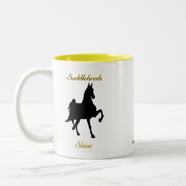 Saddlebreds Shine mugg (Vänster)