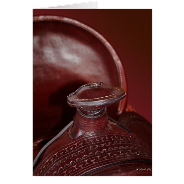 SaddleCraft Hälsningskort (Framsidan)