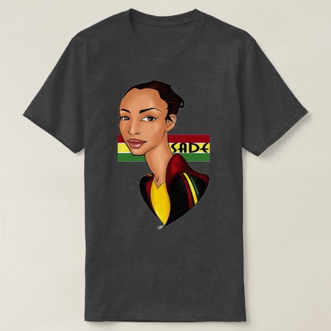 Sade Adu Jazz T Shirt (Design framsida)