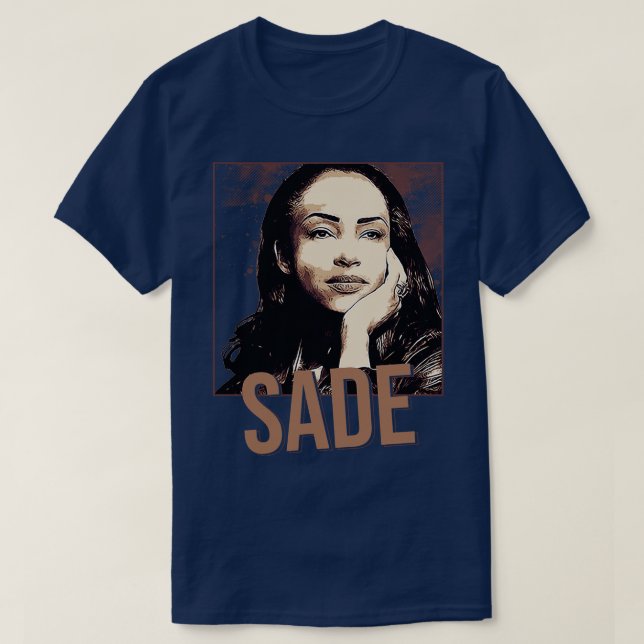 Sade Adu T Shirt (Design framsida)