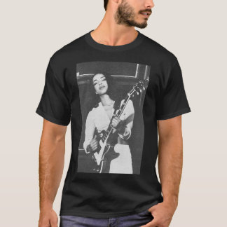 Sade att spela upp gitarr-etiketten t shirt
