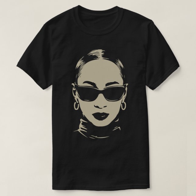 Sade Fläkt Art T Shirt (Design framsida)