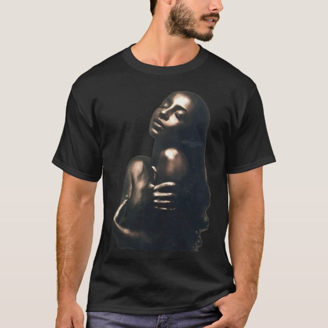 Sade kärlek delux design t shirt (Framsida)