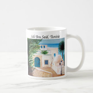 "Sade Sidi Bou, den Tunisien" kaffemuggen Kaffemugg