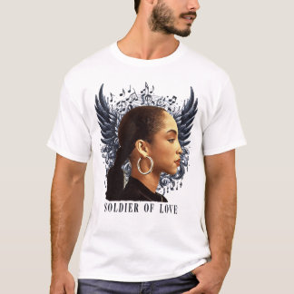sade soldier of love music angel t shirt