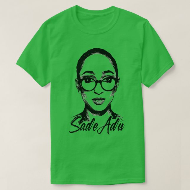Sade Vintage Fläkt Art T Shirt (Design framsida)