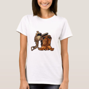 Sadel och kängor t shirt