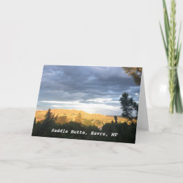 SadelButte Havre Montana Kort