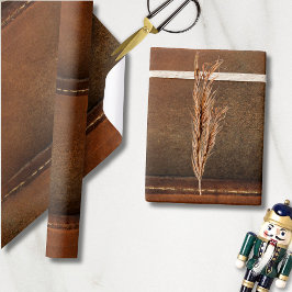 Sadelläder uppåt presentpapper