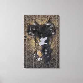 Sadeln IV - arbetsyta Canvastryck