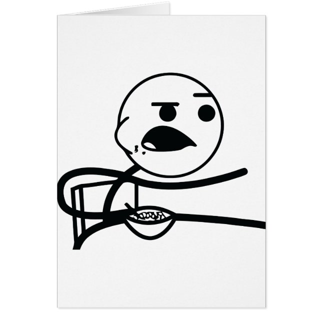 Sädes- grabb hälsningskort (Framsidan)