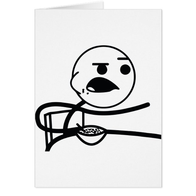 Sädes- grabb hälsningskort (Framsidan)