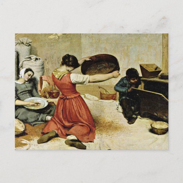 Sädessiktarna, finkonst, vykort (Framsida)