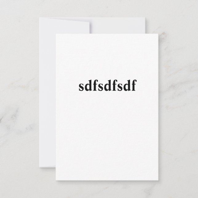 sadfsdfsdfsd tack kort (Framsida)