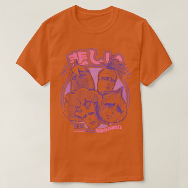 Sadgetables T Shirt (Design framsida)