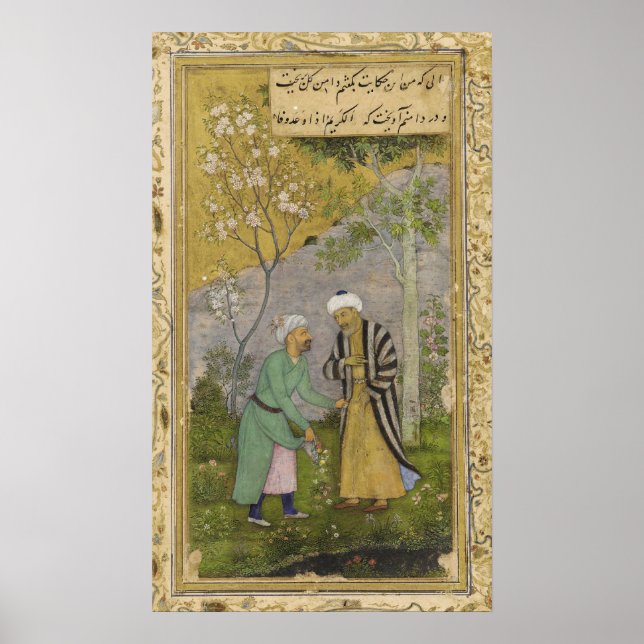 Sadi in a Ro Garden Poster (Framsidan)