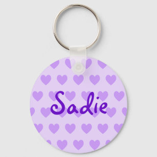 Sadie i Lila Nyckelring