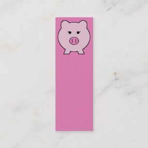 Sadie Rosa Gris ~ Cute Girly Kawaii Mini Visitkort