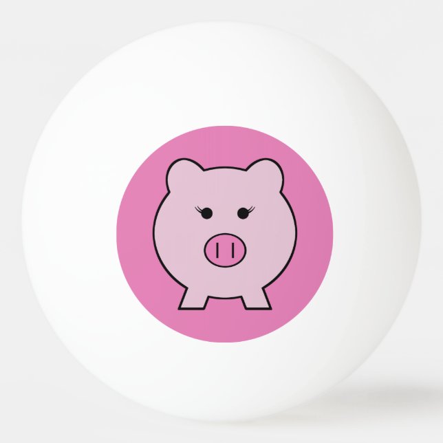 Sadie Rosa Gris ~ Cute Girly Kawaii Pingisboll (Framsidan)