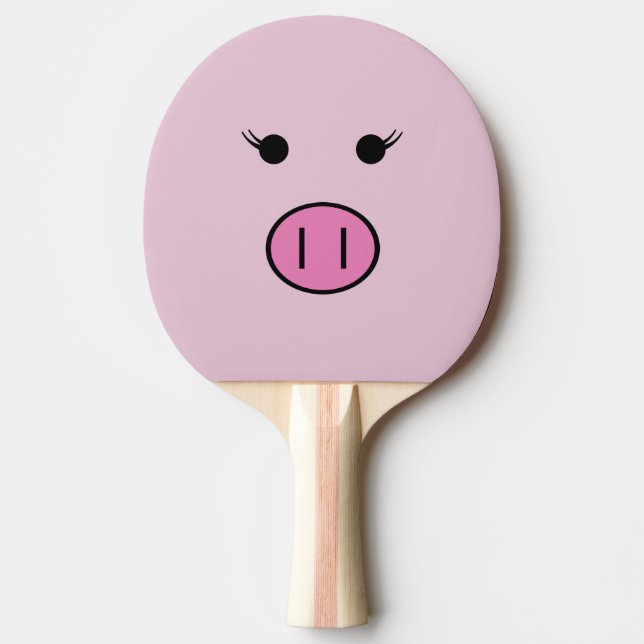 Sadie Rosa Gris ~ Cute Girly Kawaii Pingisracket (Framsidan)