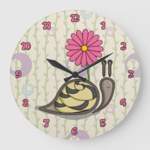 Sadie Snigel Clock Stor Klocka