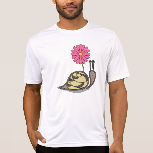 Sadie Snigeln Mäns T-Shirt (Framsida)