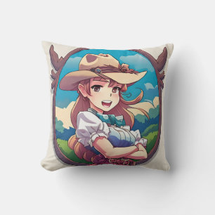 Sadie the Cowgirl Dekorativ kudde