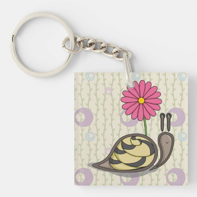 Sadie the Snigel Acrylic Keychain (Framsidan)