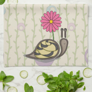 Sadie the Snigel Kitchen Towel Kökshandduk