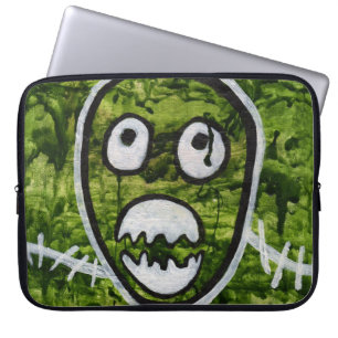 Sädige Pete Skalle Bisarrt Whimsisk Monster Konst  Laptop Sleeve