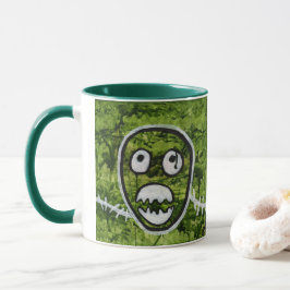 Sädige Pete Skalle Bisarrt Whimsisk Monster Konst  Mugg