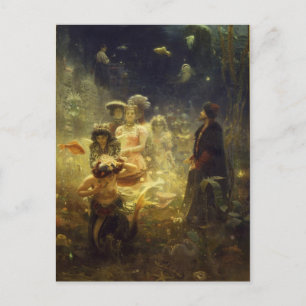 Sadko i Undervattenskungariket Ilya Repin-Sjöjungf Vykort