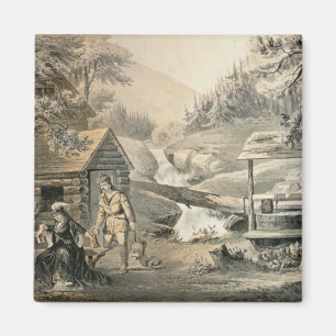 "Sadla att laga", affischen för "Davy Crockett" Magnet