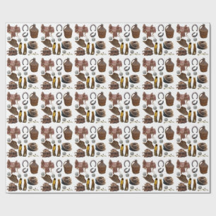 Sadlar Stövlar HÄST SKOR cowboy clipART Presentpapper
