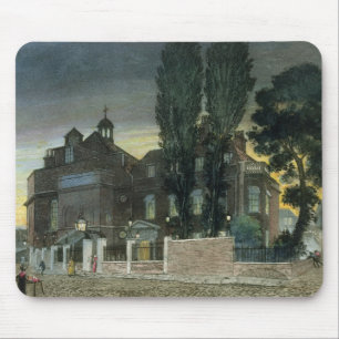 Sadlers brunnar, 1826 (färgad gravyr) musmatta