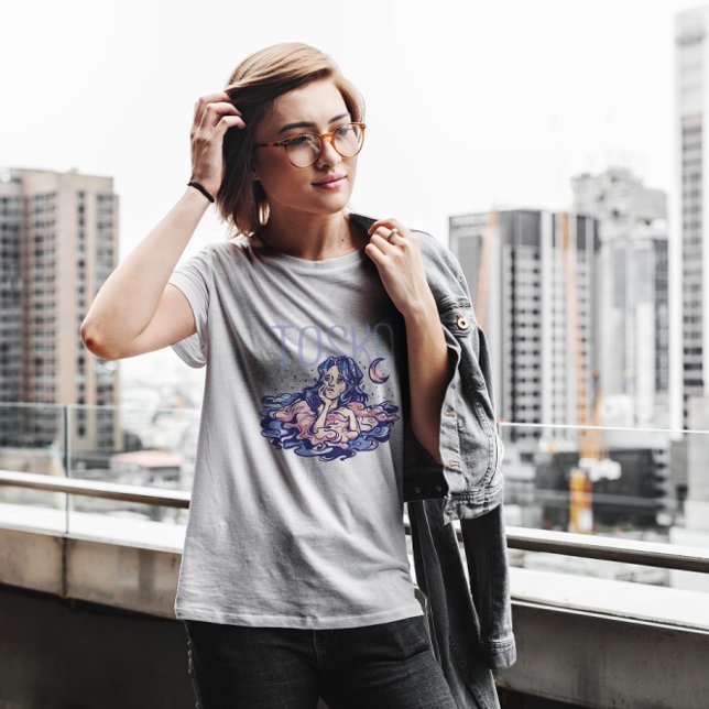 Sadness Clouds Woman T Shirt (Skapare uppladdad)