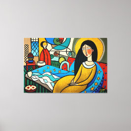 Sadness devours the soul canvastryck