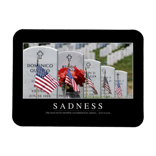 Sadness: inspirationsoffert magnet (Horisontell)