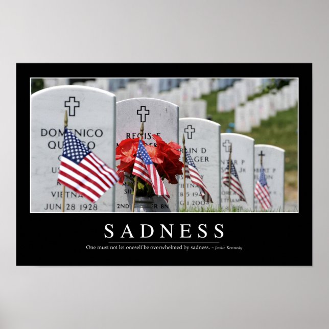 Sadness: inspirationsoffert poster (Framsidan)
