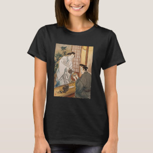 Sado Tea Japansk Ceremoni Japan Tekjälare Konst Pa T Shirt