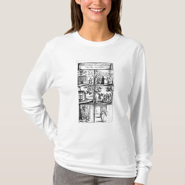 Saducismus Triumphatus, understödjadelen T-shirt (Framsida)