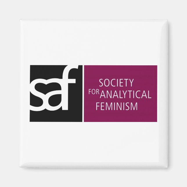 SAF logotyp magnet (Framsidan)