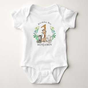 Safari 1:a födelsedag Baby T Shirt