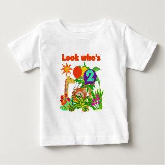 Safari 2nd Birthday T-shirts och presenter
